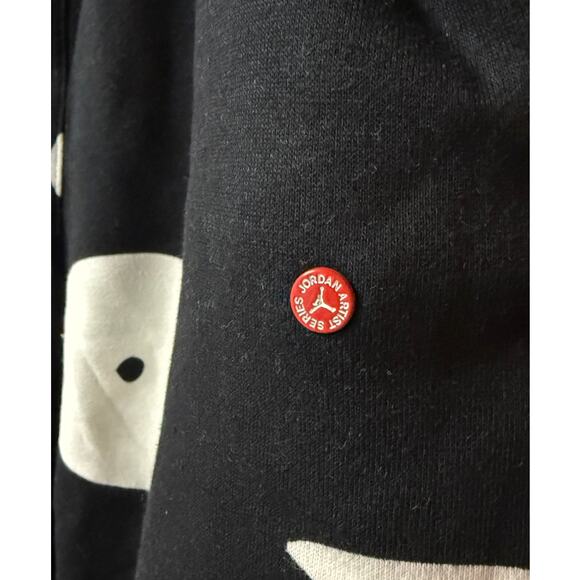 Air Jordan Artist Series by Mia Lee Fleece Pants Black/Sail Size XXL DV2008 - Picture 7 of 14